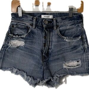 MOUSSY Vintage Blue Denim Shorts
